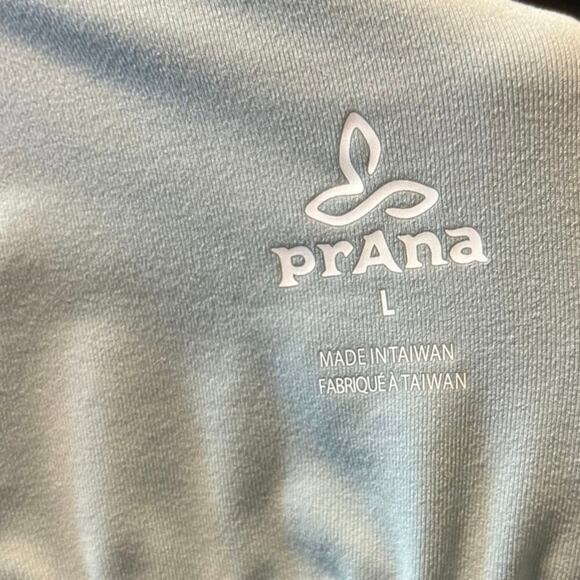 Prana Ardor Green & Blue Agave High Neck Samba Dress Size Large Outdoors Beach - Picture 5 of 7